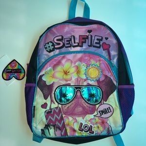 Selfie Pug Backpack 🎒